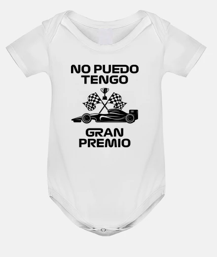 Ropa NO PUEDO TENGO GRAN PREMIO F1