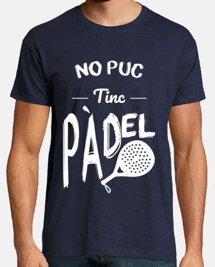 Camiseta No puedo tengo padel - Catalán