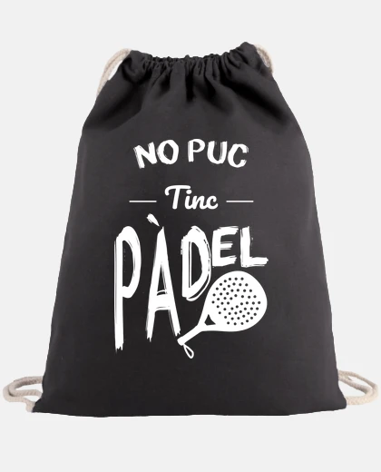 Bolsa No puedo tengo padel - Catalán
