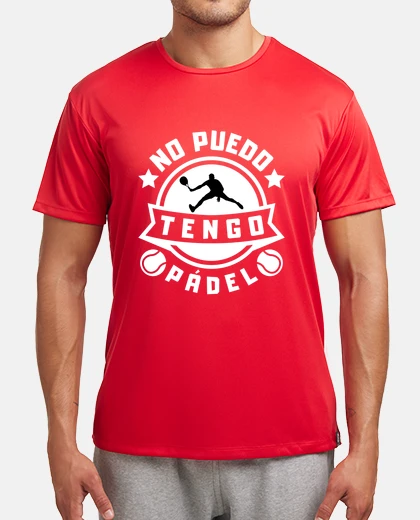 Camiseta No Puedo Tengo Padel logo padel