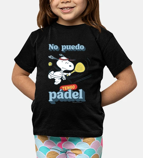 Ropa No puedo tengo pádel snoopy
