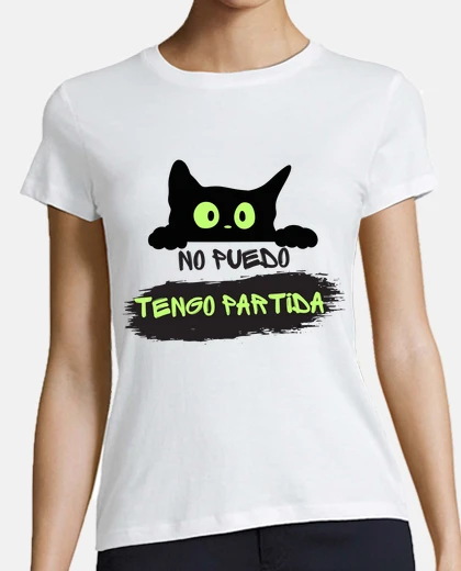 Playera No puedo, tengo partida m