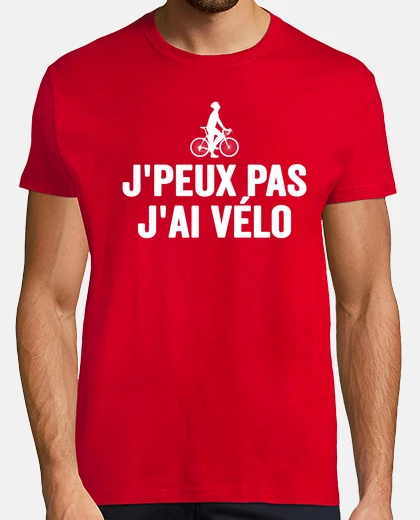 Camiseta no puedo tengo una bicicleta