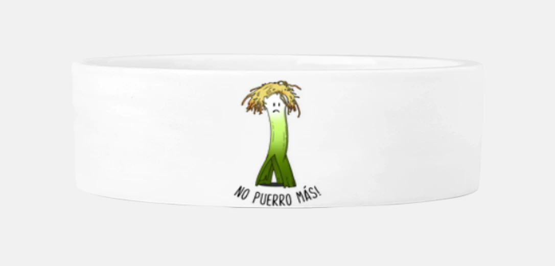 Mascotas No puerro más - comedero mascota