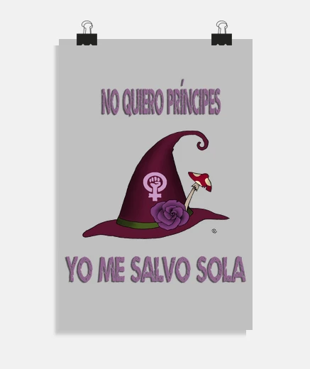 Póster No quiero príncipes
