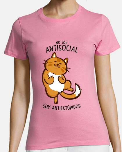 Camiseta No Soy Antisocial