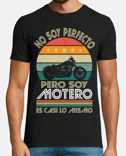 Playera No Soy Perfecto Pero Soy Motero