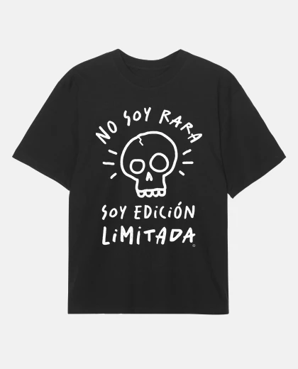 Camiseta No soy rara soy edición limitada