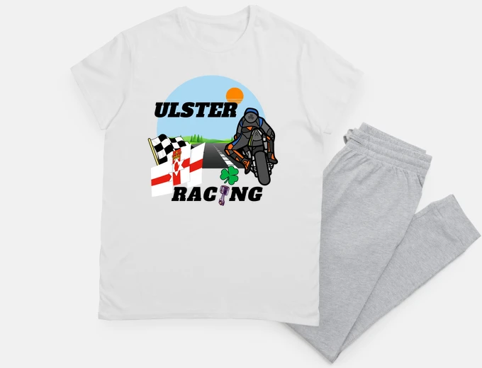 Pajama No Speed Limit Required in Ulster Motorcycle Road Racing
