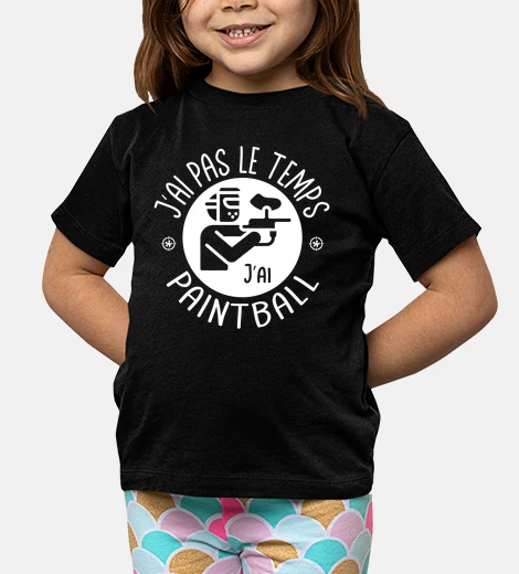 Ropa no tengo tiempo tengo paintball. para los fanáticos de los juegos militares