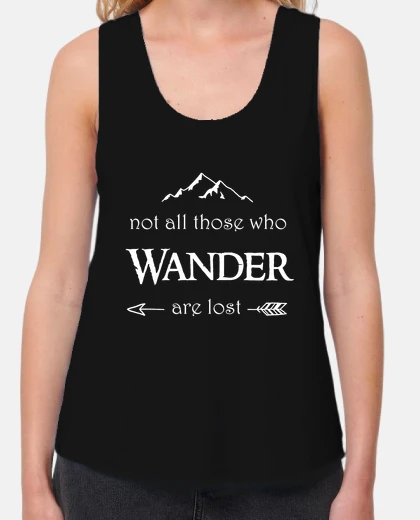 Camiseta No todos aquellos que divagan están per