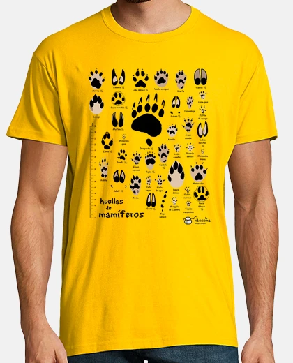 T-shirt no traces of iberian mammals. common