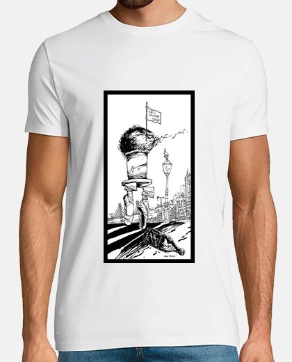 T-shirt não venhas tarde