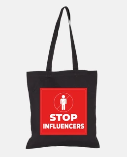 No mas influencers, red signal