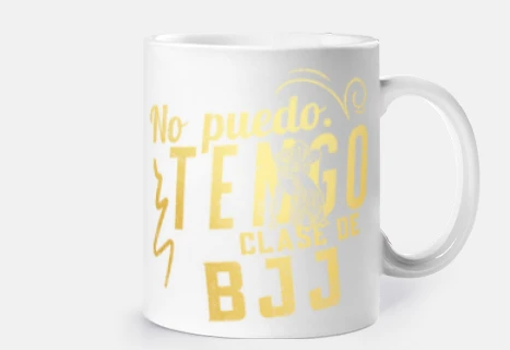 No puedo, tengo clase de BJJ