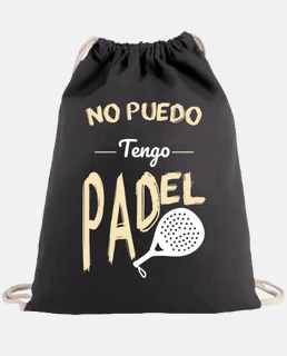 No Puedo Tengo Pádel - Beige Y Blanco