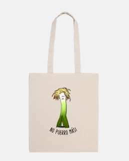 No puerro más - tote bag