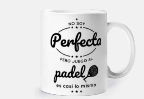 No soy perfecta pero juego al padel