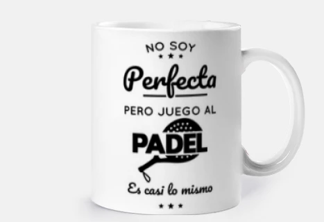 No soy perfecta pero juego al padel