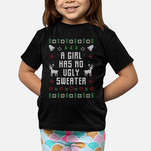no ugly sweater girl christmas