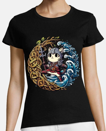 T-shirt nodo celtico della mitologia norrena de