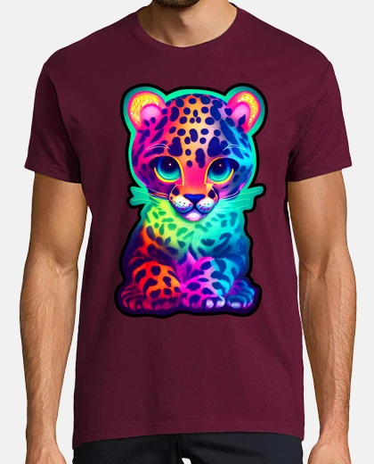 T-shirt noen leopard