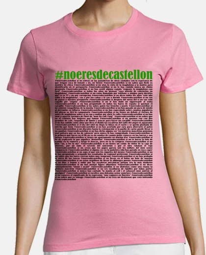 Playera #noeresdecastellon
