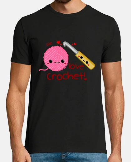T-shirt noi amore uncinetto!