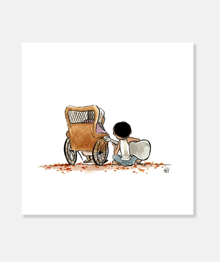 Tableau noix de coco