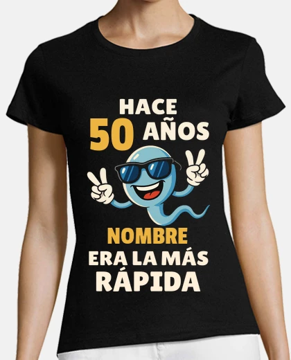 Tee-shirt nom d&#39;anniversaire personnalisable le plus rapide