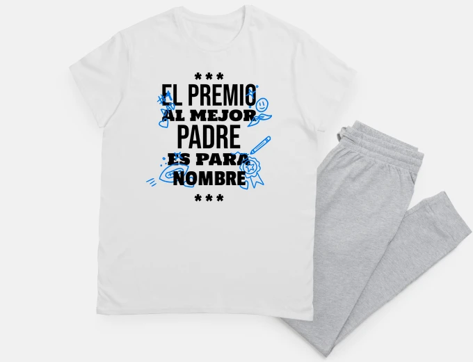 Pijama NOMBRE El premio al mejor padre