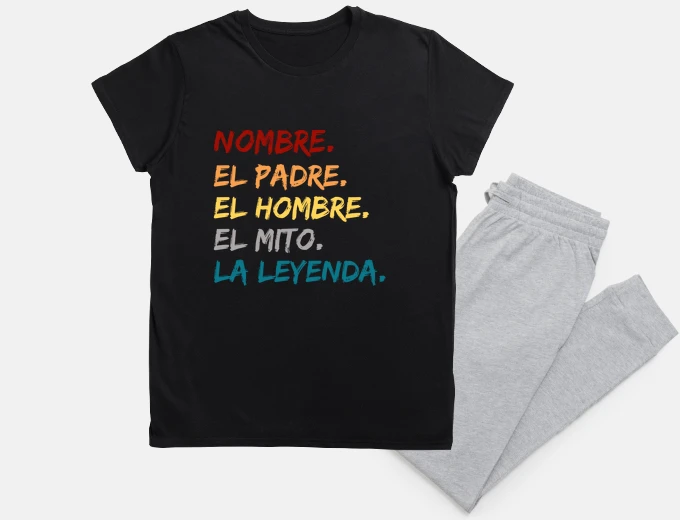 Nombre padre mito hombre leyenda regalos día del padre personalizados