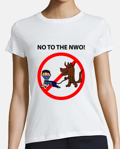 Tee-shirt non au nouvel ordre mondial