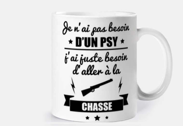 Tazza non c&#39;è bisogno di psy hunt