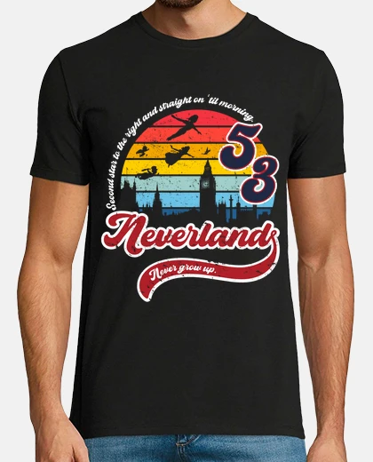 T-shirt non crescere mai