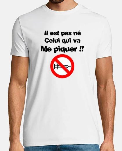 T-shirt non è nato colui che mi pungerà