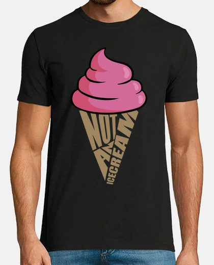 T-shirt non è un gelato