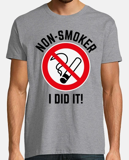 T-shirt non fumatore - l39ho fatto io - 3c - ne