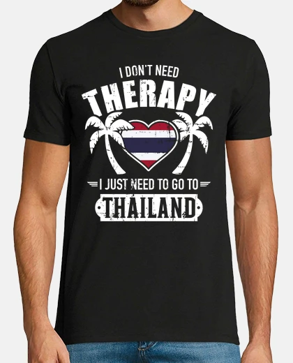 T-shirt non ho bisogno di terapia devo solo and