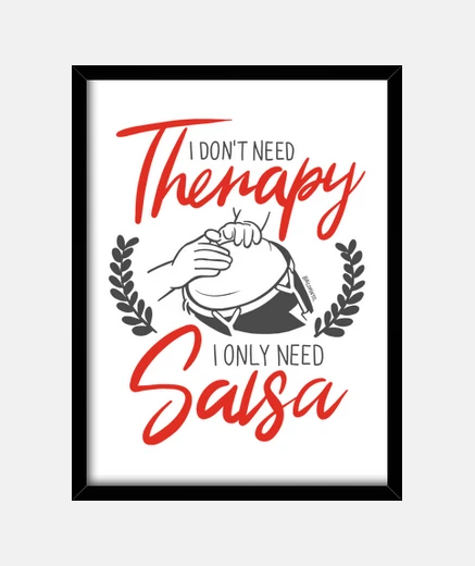 Quadro Non ho bisogno di terapia Ho bisogno di