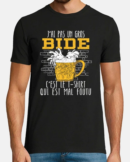 T-shirt non ho la pancia grossa, ecco