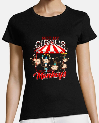 T-shirt non il mio circo non il mio circo delle
