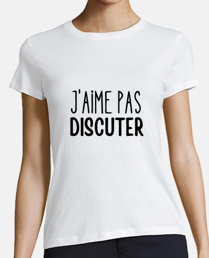 T-shirt Non mi piace discutere