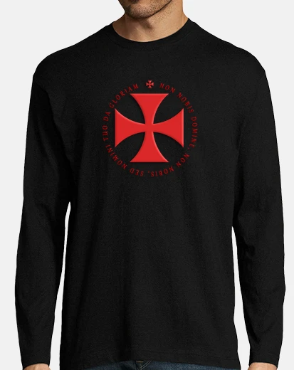 Tee-shirt non nobis domine, non nobis, nomini soif