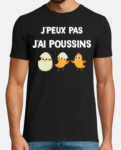 T-shirt non posso avere gallina umoristica da p