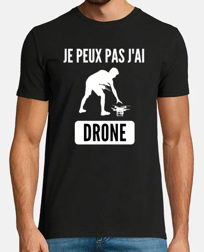 T-shirt non posso avere la sagoma del drone