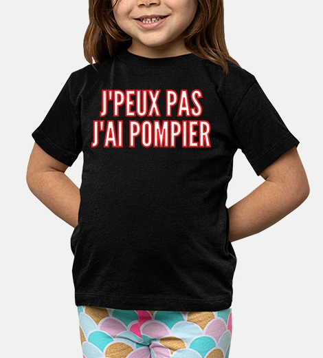 Abbigliamento Non posso avere un pompiere