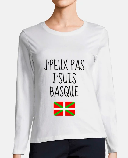 T-shirt Non posso essere basco!