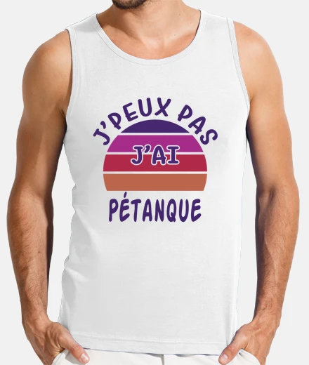 T-shirt non posso fare le bocce