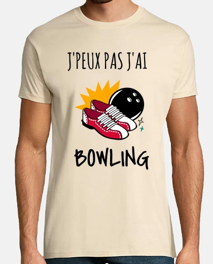 T-shirt Non posso ho il bowling
